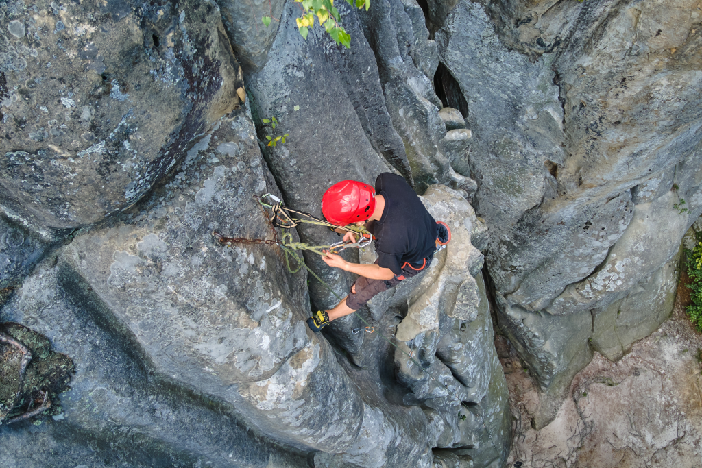 climbing steep wall of Rocky Mountain - featured image